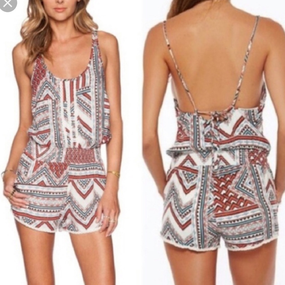 L*Space print romper, Small
